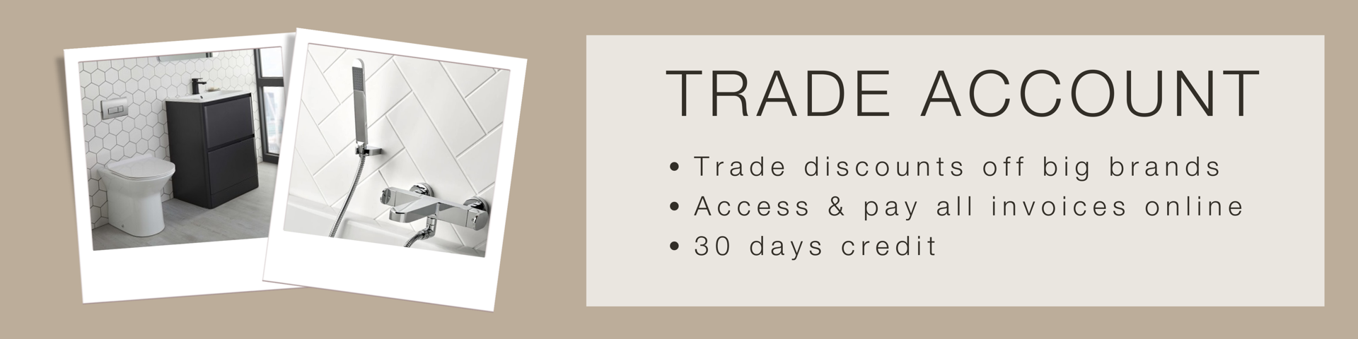 Register for a trade account